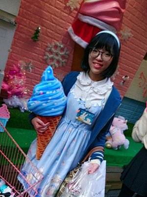 KAEちゃん's 「Lolita」themed photo (2017/12/26)