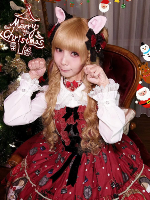 置鮎楓の「Angelic pretty」をテーマにしたコーディネート(2017/12/27)