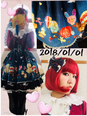 望月まりも☆ハニエルの「this-year’s-first-coordinate」をテーマにしたコーディネート(2018/01/01)