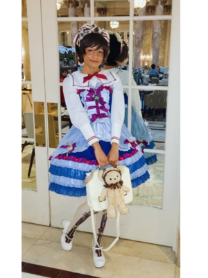 Keiyoko Bennett's 「Angelic pretty」themed photo (2018/01/03)