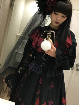 yuka's 「Gothic」themed photo (2018/01/04)