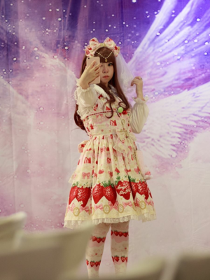 Angelic Pretty - Melty Berry Princes♡の通販 by cecilia✟ 's  shop｜アンジェリックプリティーならラクマ - ひざ丈ワンピース