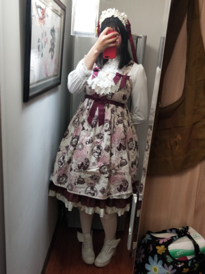 是巨人阿雪以「Lolita」为主题投稿的照片(2018/01/27)
