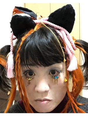 惨遊夢 闇音の「my-favorite-headbow」をテーマにしたコーディネート(2018/01/31)