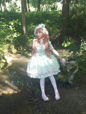 Mew Fairydoll's 「Sweet lolita」themed photo (2018/02/15)