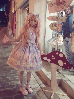 Mew Fairydollの「Angelic pretty」をテーマにしたコーディネート(2018/02/17)