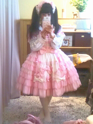 モヨコの「Angelic pretty」をテーマにしたコーディネート(2018/02/18)