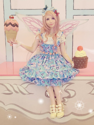 Mew Fairydoll's 「Fairy lolita」themed photo (2018/03/13)