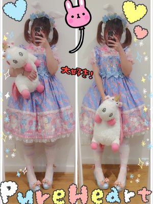 angelic pretty melody toys サロペット ロリィタ-