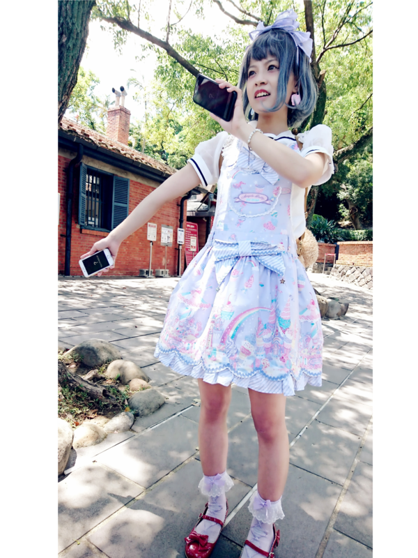 林南舒の「Angelic pretty」をテーマにしたコーディネート(2018/06/26)