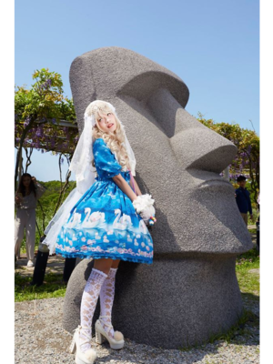 林南舒の「Angelic pretty」をテーマにしたコーディネート(2018/06/27)