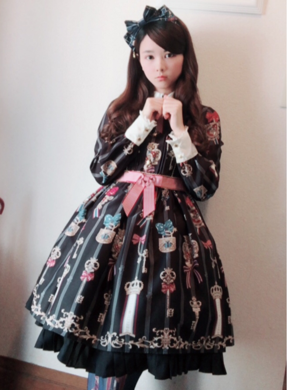 Saki's 「Lolita fashion」themed photo (2018/08/11)