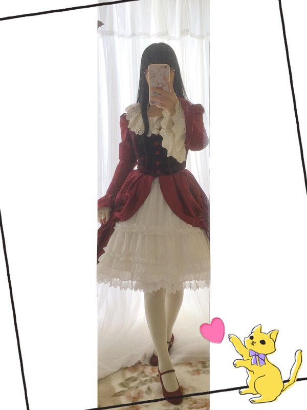 舞's 「Victorian maiden」themed photo (2017/04/07)