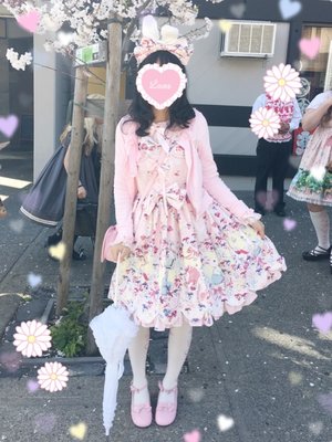 Kuroeko's 「Angelic pretty」themed photo (2017/04/09)