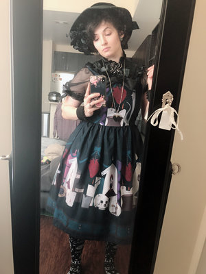 Madeline Hatter's 「Gothic Lolita」themed photo (2018/10/03)