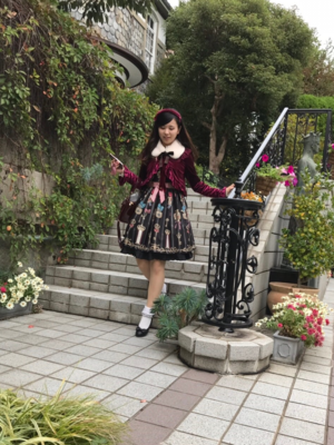 Saki's 「Lolita fashion」themed photo (2018/11/19)