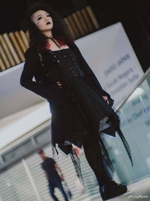 Qiqi's 「Gothic Lolita」themed photo (2019/01/29)