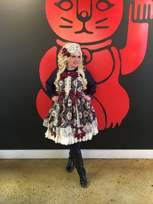 Luluの「Lolita fashion」をテーマにしたコーディネート(2019/02/13)