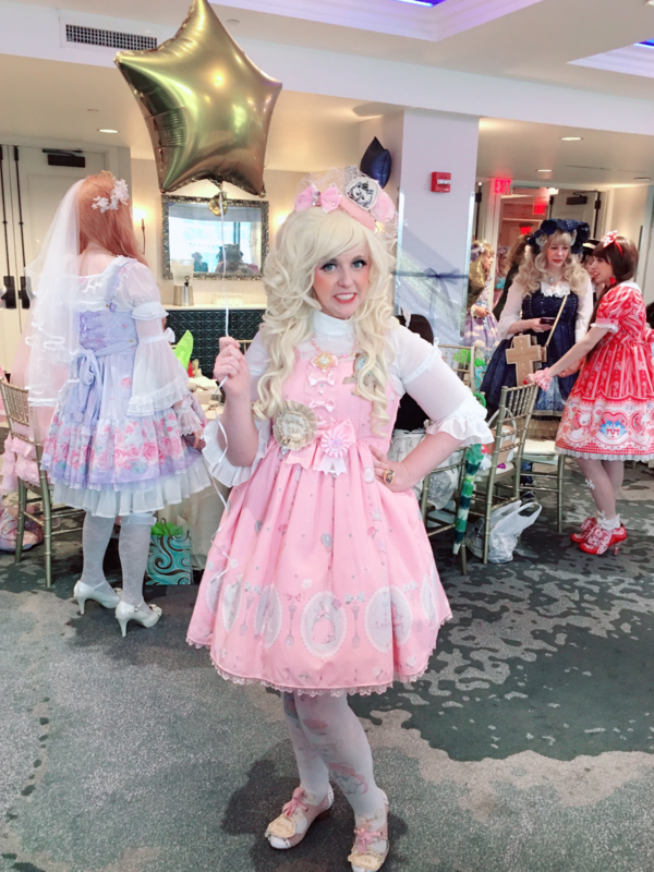 Luluの「Angelic pretty」をテーマにしたコーディネート(2019/04/19)