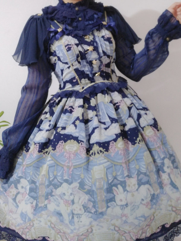 偶像少女琥珀子の「Lolita fashion」をテーマにしたコーディネート(2019/04/26)