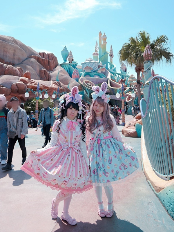 モヨコの「Lolita fashion」をテーマにしたコーディネート(2019/04/26)