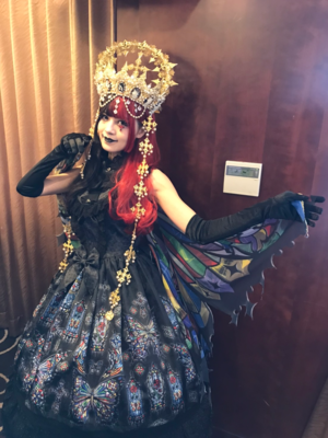林南舒の「Lolita fashion」をテーマにしたコーディネート(2019/10/21)