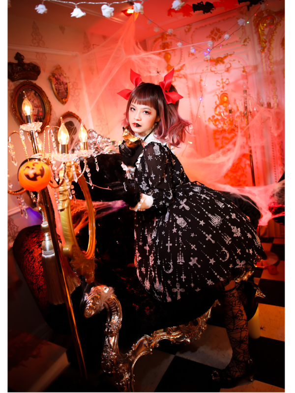 林南舒の「Angelic pretty」をテーマにしたコーディネート(2019/10/28)