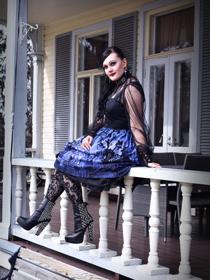 Marjo Laine's 「Gothic Lolita」themed photo (2020/04/28)