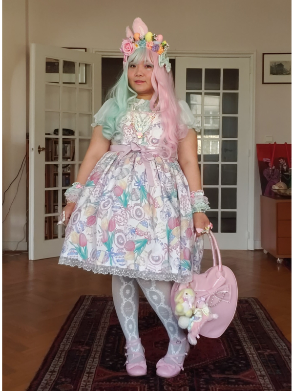 よろしくお Angelic Pretty Flower Garden Teatime JSK します