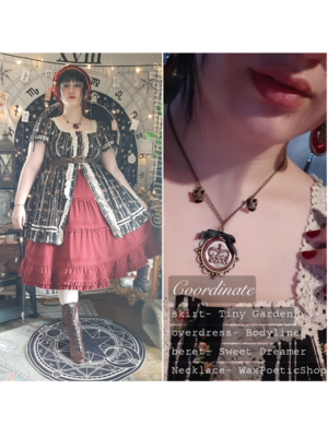 Merry Krampus Jsk With Collar Nightmare Jumper Skirt S 002 Wunderwelt Fleur Online Boutique For Gothic Lolita Fashion