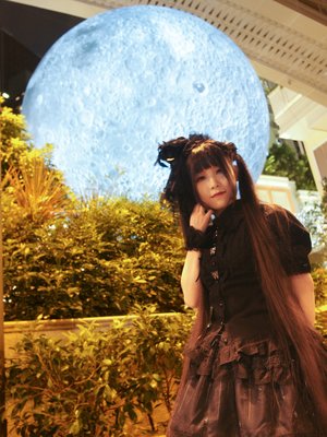 篠崎舞's 「Gothic Lolita」themed photo (2023/06/30)