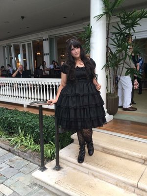 Momona's 「Gothic Lolita」themed photo (2016/07/17)