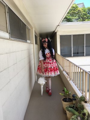Momonaの「Angelic pretty」をテーマにしたコーディネート(2017/07/11)