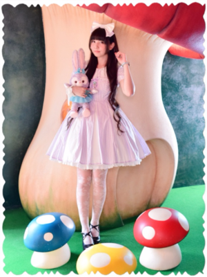 音梨まりあ（Maria Otonashi）'s 「Angelic pretty」themed photo (2017/07/18)