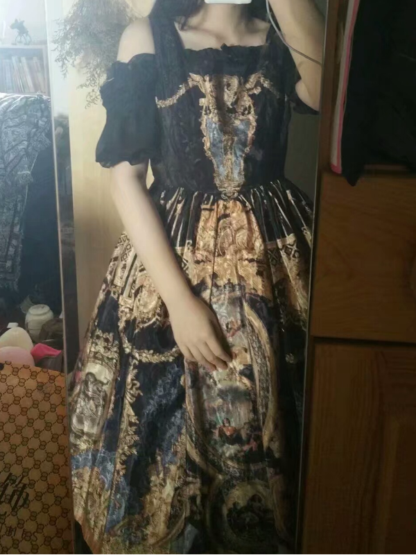 詩織's 「Gothic」themed photo (2017/07/21)