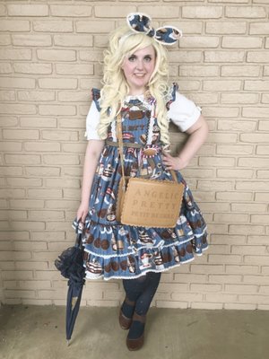 Luluの「Angelic pretty」をテーマにしたコーディネート(2017/07/23)