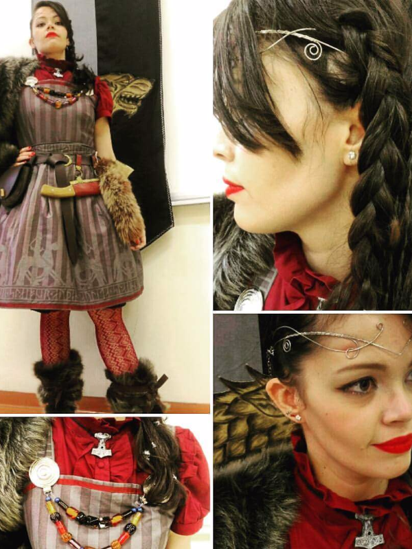 Myla Paneghine's 「Viking」themed photo (2017/08/11)