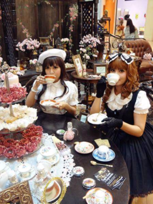 Maya's 「Gothic Lolita」themed photo (2017/08/15)