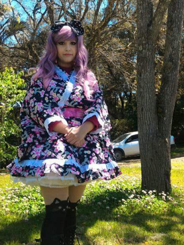 Kitsune Raposa's 「Wa Lolita」themed photo (2017/08/15)