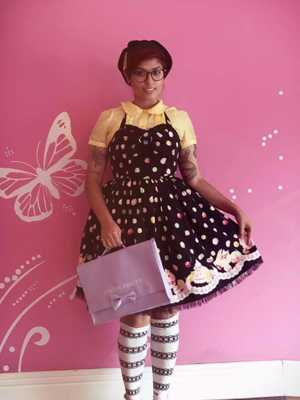 Mariの「Angelic pretty」をテーマにしたコーディネート(2017/08/16)
