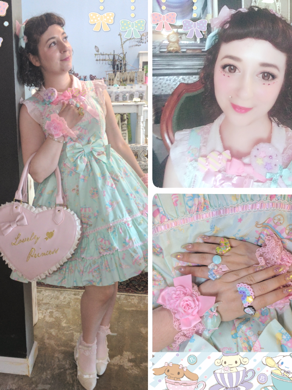 Roselle Himeの「#Angelic Pretty」をテーマにしたコーディネート(2017/08/16)