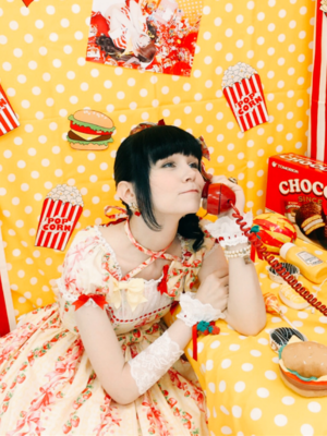 Wunderwelt_アンの「Angelic pretty」をテーマにしたコーディネート(2017/09/12)