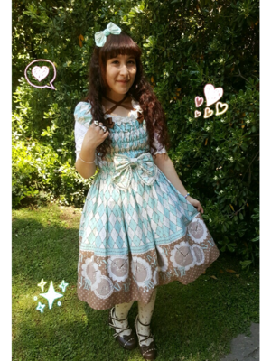 Ahiri's 「Lolita fashion」themed photo (2017/10/29)